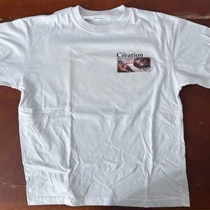 PacSun White 'Creation' Graphic Tee